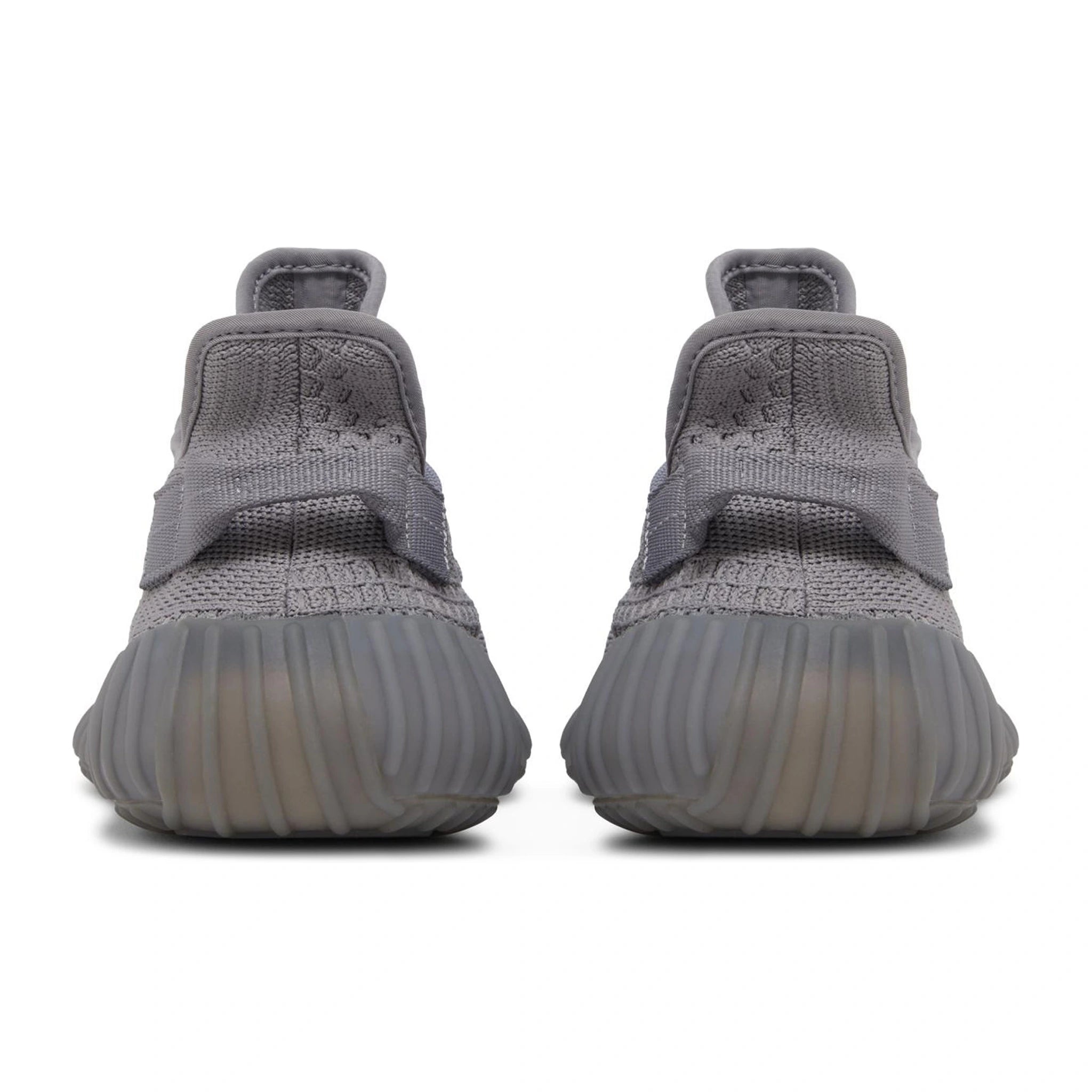 Back view of Adidas Yeezy Boost 350 V2 Steel Grey IF3219